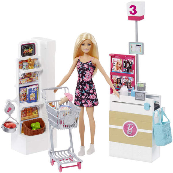 Coffret - Barbie au Supermarché
