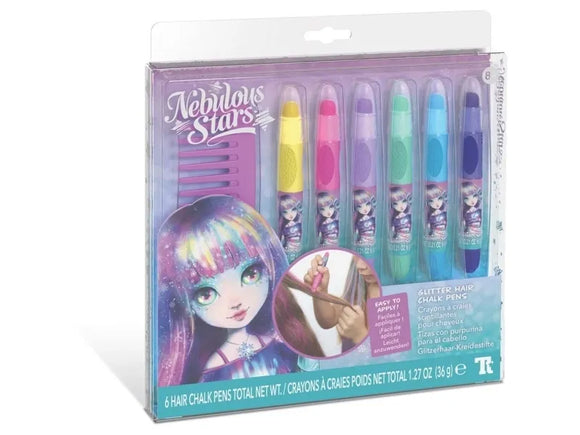 Crayons à Cheveux 6 couleurs - Nebulous Stars
