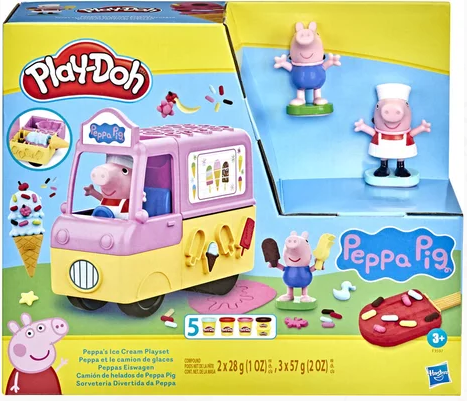 Le Glacier Peppa Pig - Pâte à modeler Play Doh