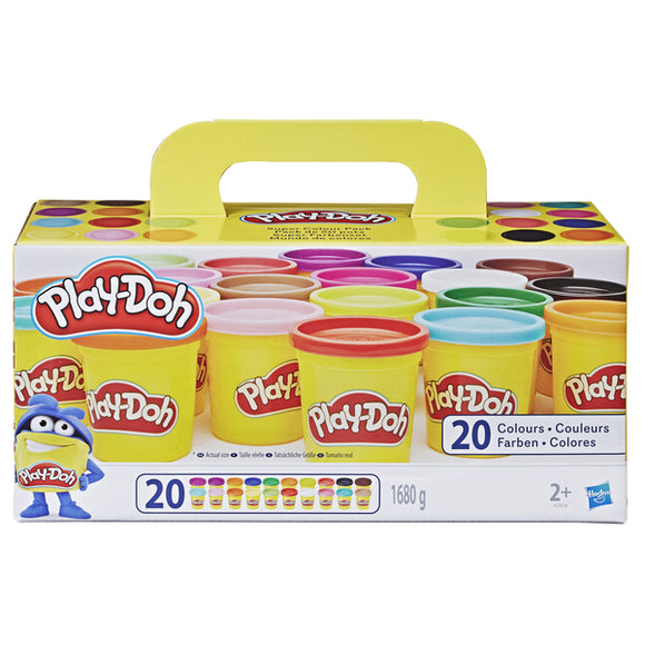 Pack De 20 Pots Play-Doh - Pâte à modeler
